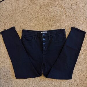 Madewell Women's Dark Denim Straight Leg Jeans